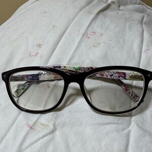 Escada Dark Frames with Subtle Floral Accents